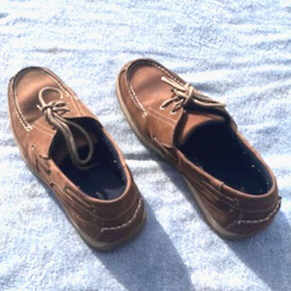 Size: 11 1/2 Slip On Loafers . Gently Used . Croft & Barrow . Retail $131.99 main image 6